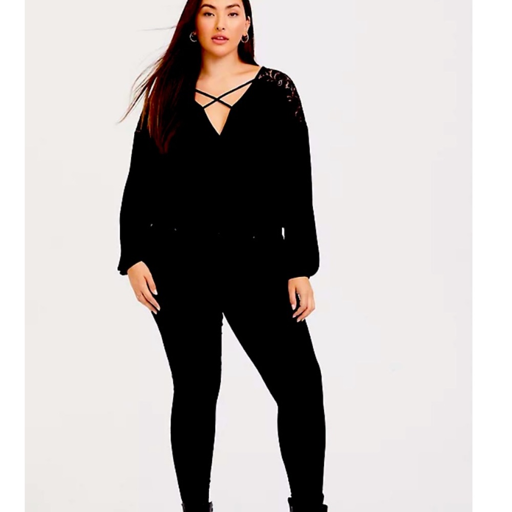 Torrid Size 2 Surplice Top